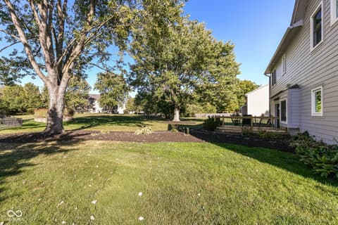 Yard at 913 Timber Creek Drive, Indianapolis, IN