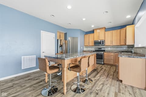 Kitchen at 628 Reunion Lane, Greenwood, IN