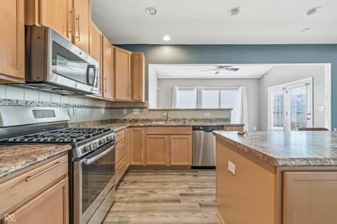 Kitchen at 628 Reunion Lane, Greenwood, IN
