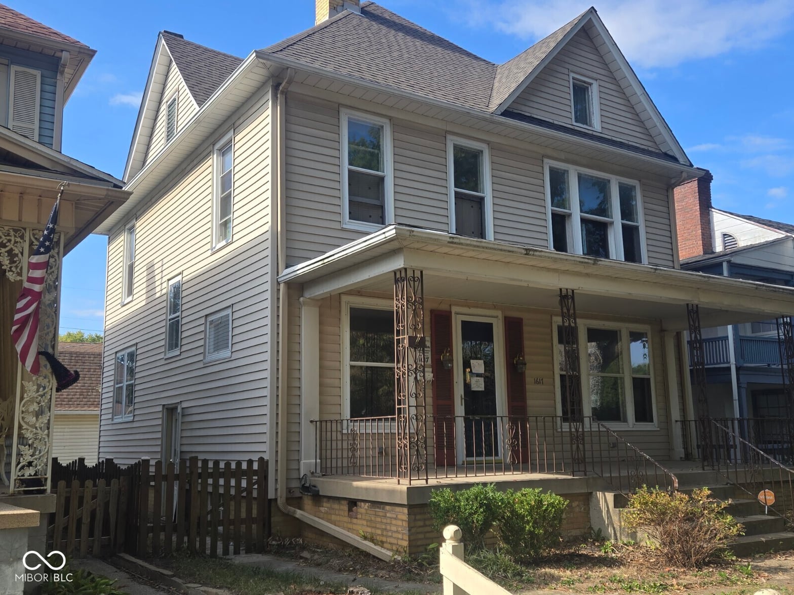 Front exterior at 1617 S 5th Street, Terre Haute, IN
