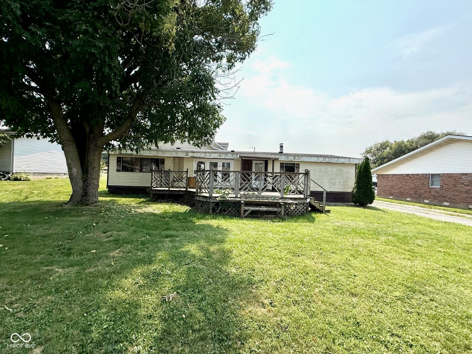 Front exterior at 206 E Adams Street, Darlington, IN