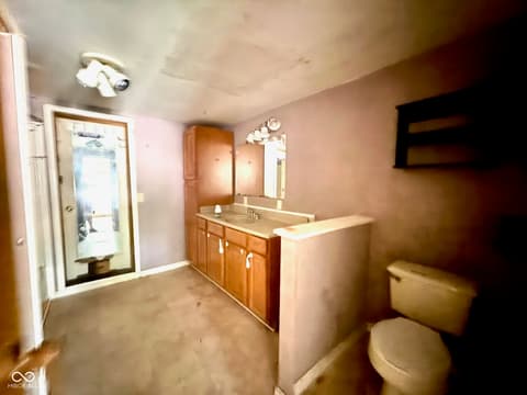 Primary bathroom at 206 E Adams Street, Darlington, IN