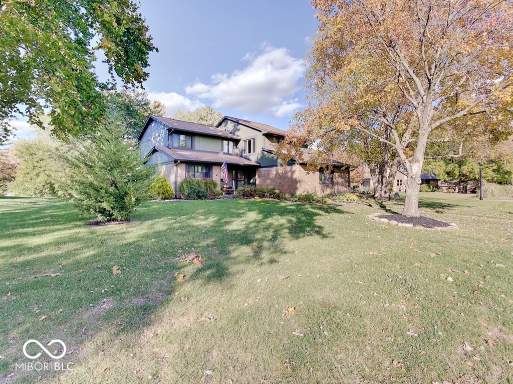 Front exterior at 10214 Swiftsail Lane, Indianapolis, IN