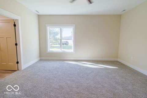 Primary bedroom at 534 E Dogwood Court, Spencer, IN