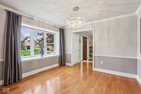 Dining room at 13514 Dallas Lane, Carmel, IN