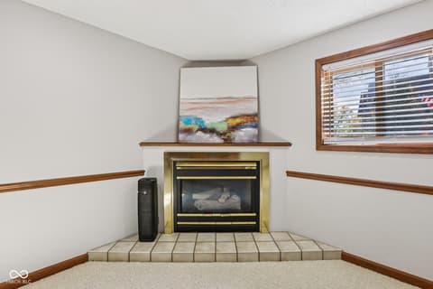 Fireplace — 13514 Dallas Lane, Carmel, IN