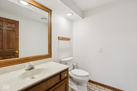 Bathroom at 13514 Dallas Lane, Carmel, IN