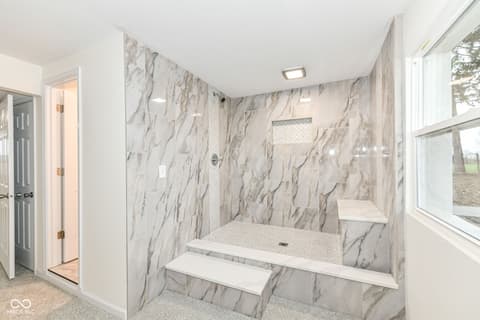 Bathroom at 6015 S State Road 75, Coatesville, IN
