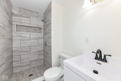 Bathroom at 6015 S State Road 75, Coatesville, IN
