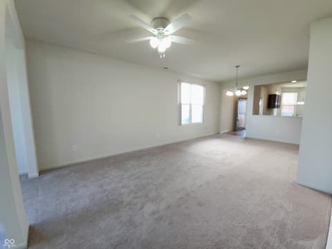 Living room at 4889 Lilium Drive, Plainfield, IN
