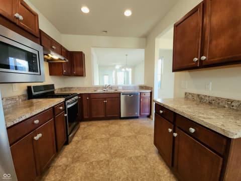 Kitchen at 4889 Lilium Drive, Plainfield, IN