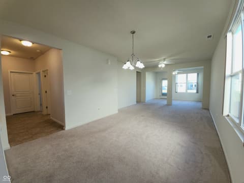 Living room at 4889 Lilium Drive, Plainfield, IN
