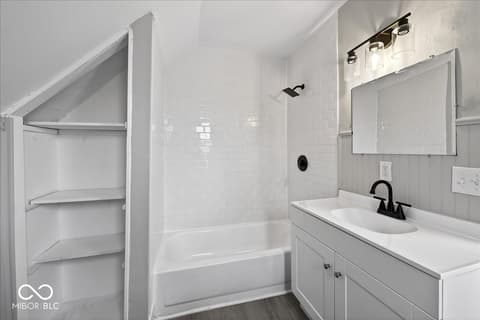 Bathroom at 1820 Singleton Street, Indianapolis, IN