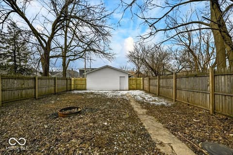 Yard at 1820 Singleton Street, Indianapolis, IN
