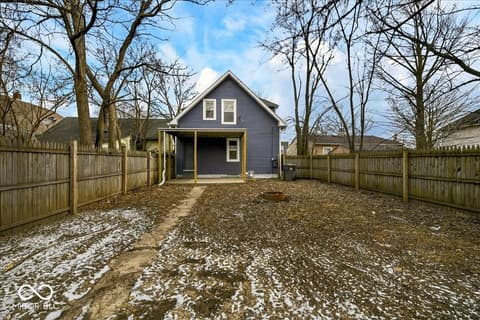 Backyard at 1820 Singleton Street, Indianapolis, IN