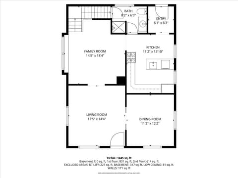 Floor Plan — 1820 Singleton Street, Indianapolis, IN