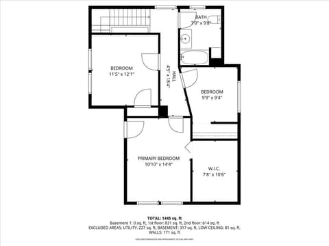 Floor Plan — 1820 Singleton Street, Indianapolis, IN