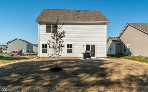 Backyard at 17989 Ambrosia Trail, Westfield, IN