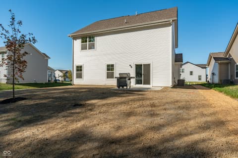 Backyard at 17989 Ambrosia Trail, Westfield, IN