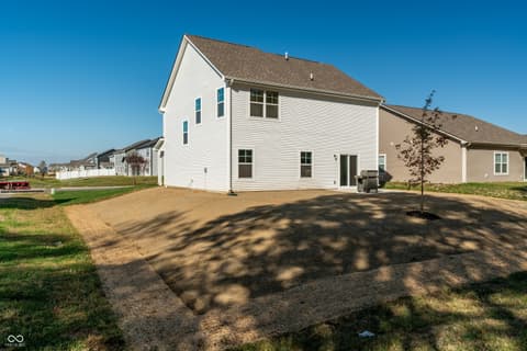 Backyard at 17989 Ambrosia Trail, Westfield, IN