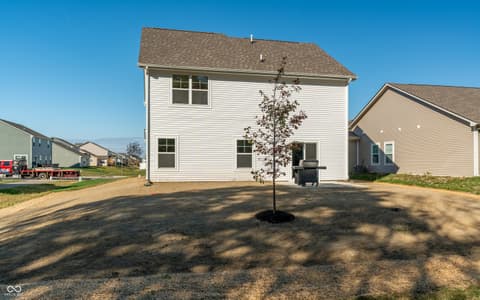 Backyard at 17989 Ambrosia Trail, Westfield, IN