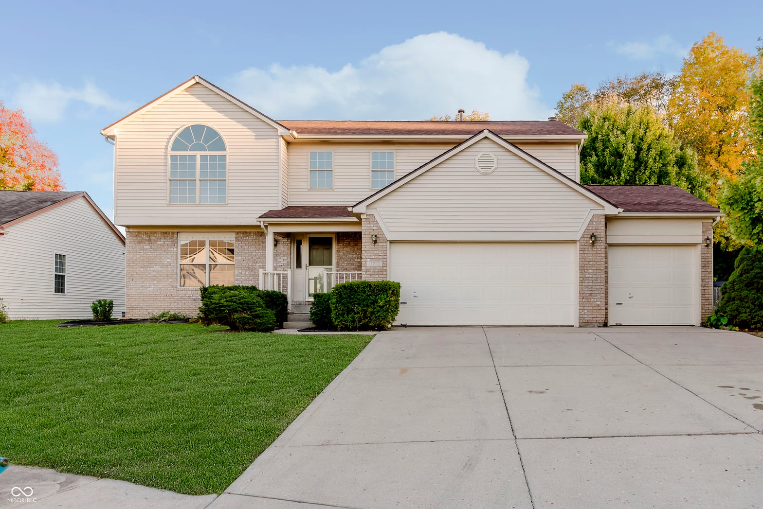 Front exterior at 11917 Cardis Court, Indianapolis, IN