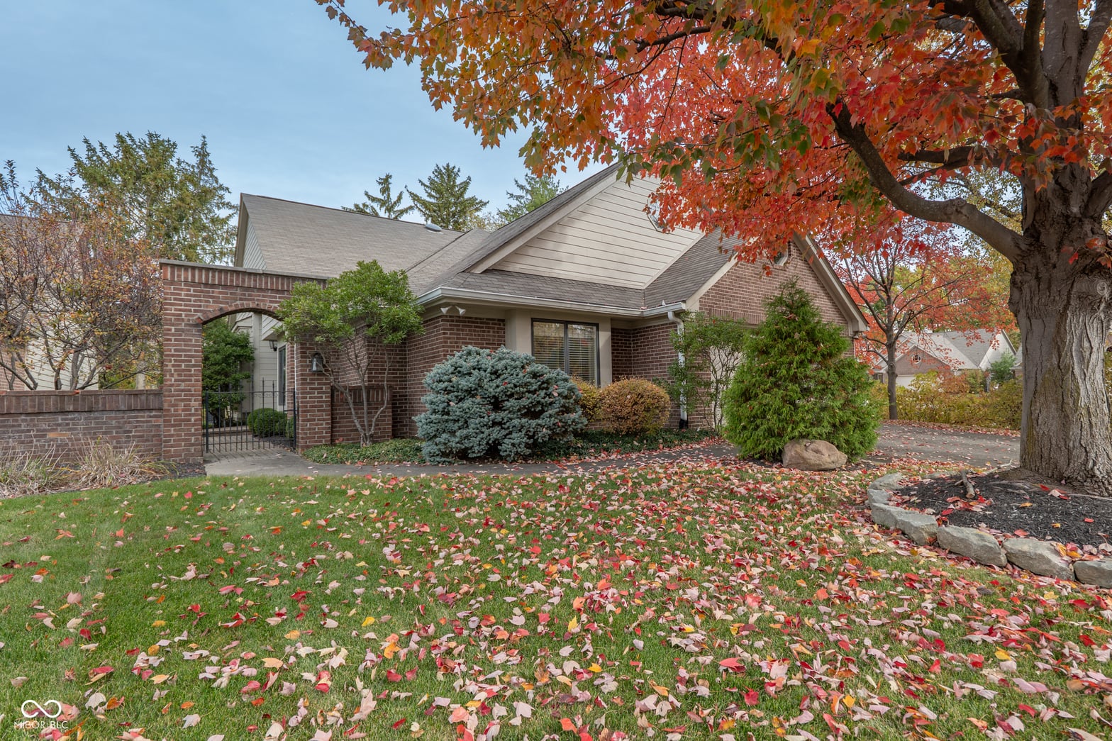 Front exterior at 3040 Gorham Court, Carmel, IN