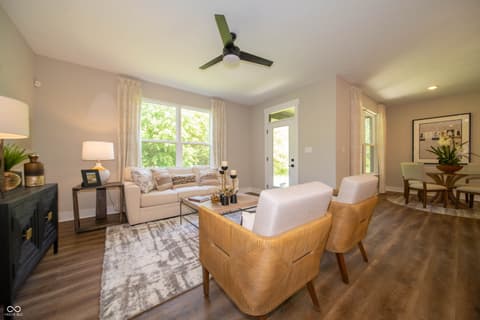 Living room at 2234 Galleone Way, Plainfield, IN