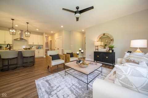 Living room at 2234 Galleone Way, Plainfield, IN