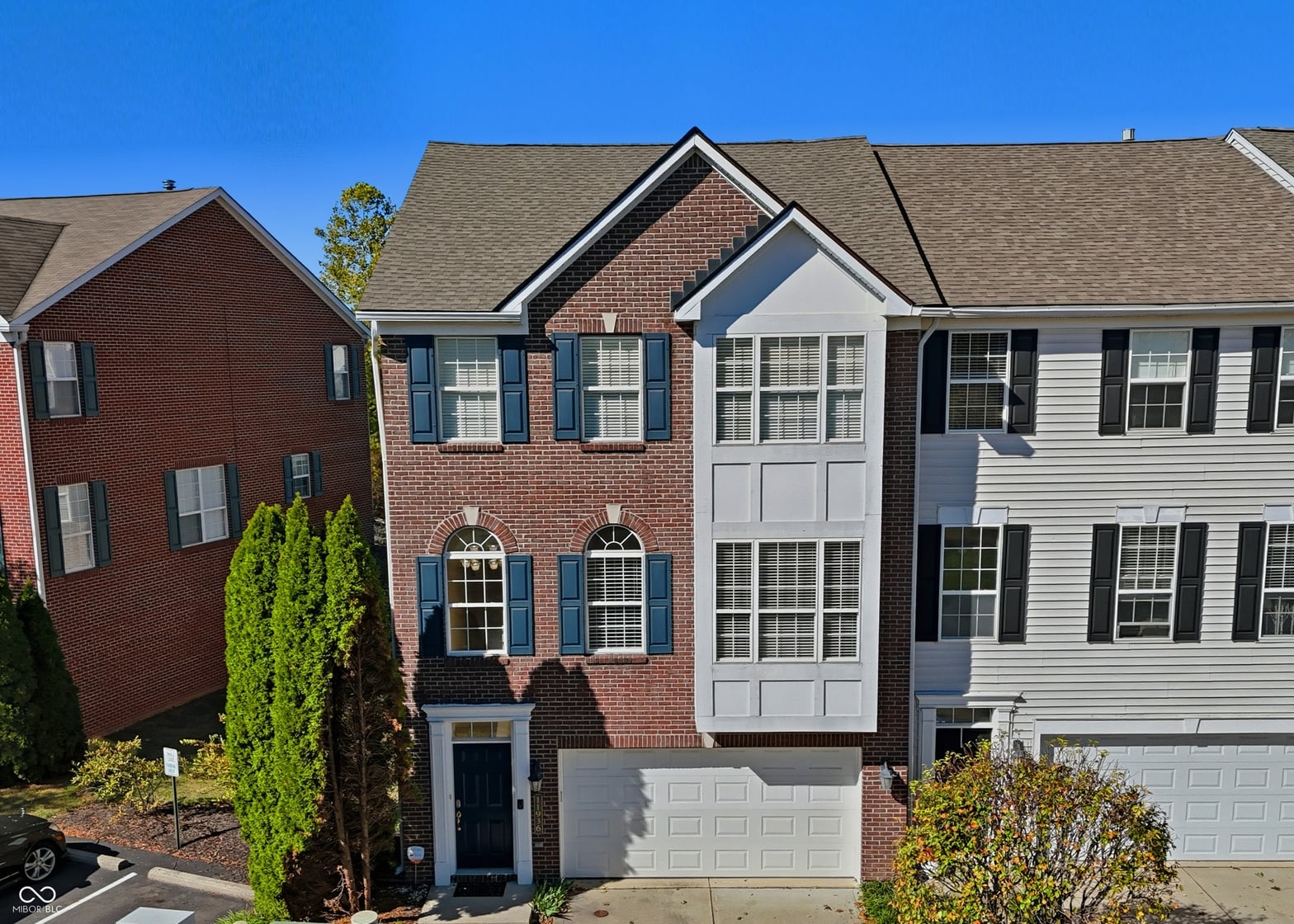 Front exterior at 11936 Esty Way, Carmel, IN