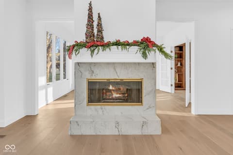 Living room at 11967 Windpointe Pass, Carmel, IN