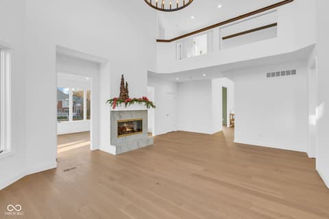 Living room at 11967 Windpointe Pass, Carmel, IN