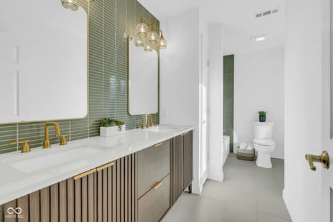 Bathroom at 11967 Windpointe Pass, Carmel, IN