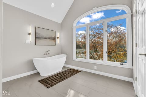 Primary bathroom at 11967 Windpointe Pass, Carmel, IN