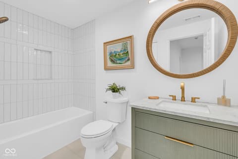 Bathroom at 11967 Windpointe Pass, Carmel, IN