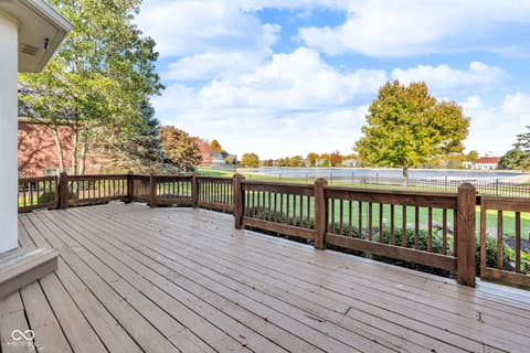 Outdoor living area at 11967 Windpointe Pass, Carmel, IN