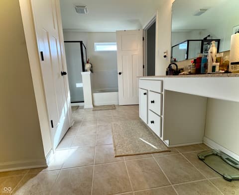 Bathroom at 7235 Wilshire Way, Avon, IN