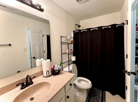 Bathroom at 7235 Wilshire Way, Avon, IN