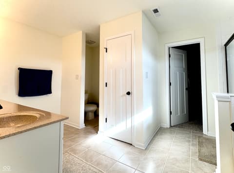 Bathroom at 7235 Wilshire Way, Avon, IN