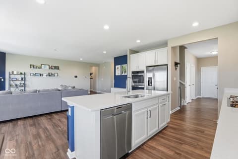 Kitchen at 3881 Justify Drive, Bargersville, IN