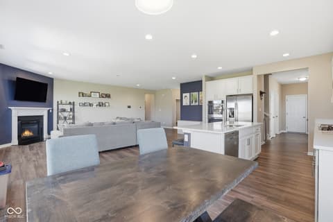 Dining room at 3881 Justify Drive, Bargersville, IN