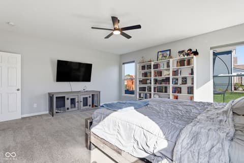 Bedroom at 3881 Justify Drive, Bargersville, IN