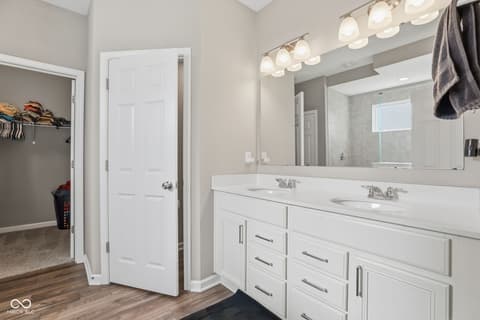 Bathroom at 3881 Justify Drive, Bargersville, IN