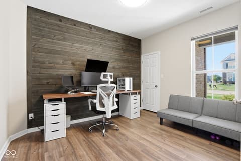 Home office at 3881 Justify Drive, Bargersville, IN