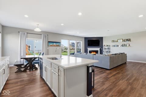 Kitchen at 3881 Justify Drive, Bargersville, IN
