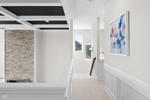 Hallway at 4301 Stone Lake Drive, Zionsville, IN