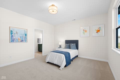 Bedroom at 4301 Stone Lake Drive, Zionsville, IN