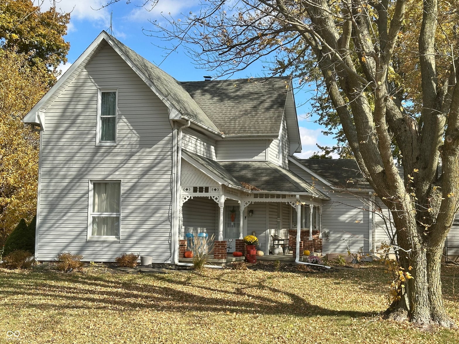 Backyard at 6953 N State Road 29, Frankfort, IN