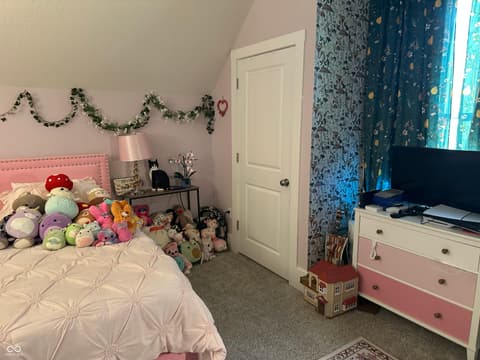 Bedroom at 6953 N State Road 29, Frankfort, IN
