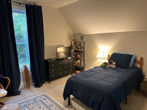 Bedroom at 6953 N State Road 29, Frankfort, IN